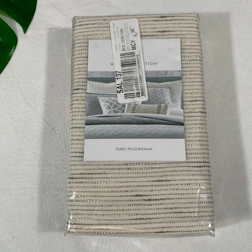 NIB $135 Hotel Collection Connections European Euro‎ Pillow Sham